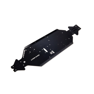 ARRMA 320572 Aluminium Chassis CNC 7075 T6 SWB Black
