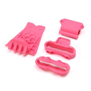 Arrma ARA320783 Lower Skid & Bumper Mount Set, Pink