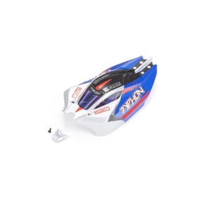 Arrma ARA412005 Typhon Grom Body Blue/Silver 1/14 Painted Decaled Trimmed