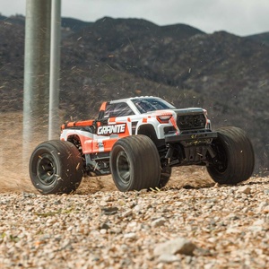 ARRMA 1/10 GRANITE MEGA 665 4X4 RTR Brushed Monster Truck, Orange