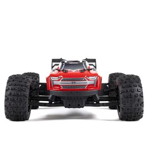 ARRMA 1/10 Kraton 4X4 4S V2 BLX Speed Monster Truck RTR, Red