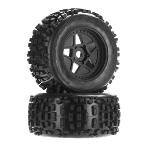 ARRMA 510092 1/8 dBoots Backflip Monster Truck 6S F/R 3.8'' Pre-Mounted Tires, 17mm Hex, 2pcs