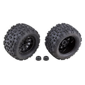 Team Associated 25841 Rival MT10 Tires & Method Wheels, Complete w/ Hex Cap