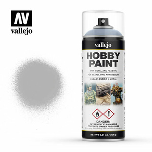 VALLEJO Aerosol Grey Primer 400ml Hobby Spray Paint  28.011