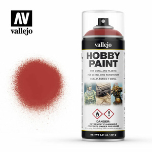 VALLEJO Aerosol Spray Paint Scarlet Red
