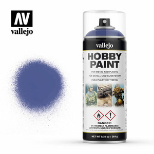 VALLEJO Aerosol Spray Paint Ultramarine Blue  28.017