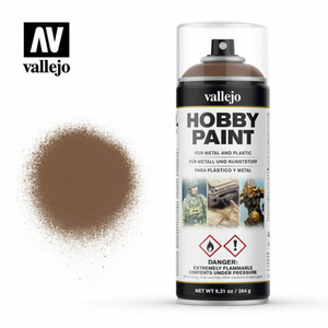 VALLEJO Aerosol Spray Paint Beasty Brown #