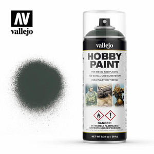 VALLEJO Aerosol Spray Paint Dark Green  28.026