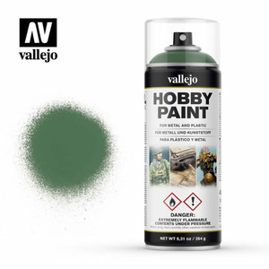 VALLEJO Aerosol Spray Paint Sick Green  28.028