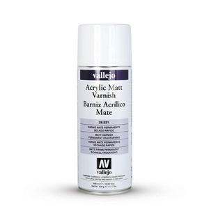 Vallejo Varnishes Acrylic Matt Varnish 28.531 400ml Spray Can