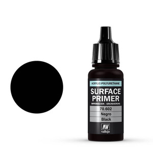 Vallejo Model Air 70.602 Black Surface Primer Paint