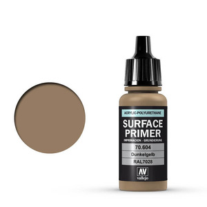 Vallejo 70.604 German Dark Yellow Surface Primer Model Paint