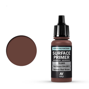 Vallejo 70.605 German Red Brown Surface Primer Model Paint