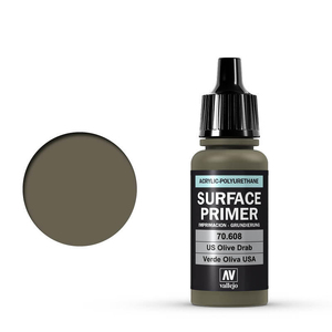 Vallejo 70.608 USA Olive Drab Surface Primer Model Paint