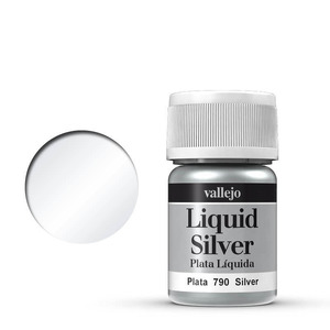 Vallejo Silver 70.790 Metalic Paint 35ml