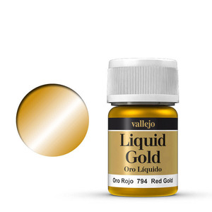 Vallejo Red Gold 70.794 Metalic Paint 35ml