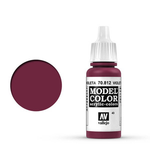 Vallejo Model Color 70.812 Violet Red acrylic Paint 17ml