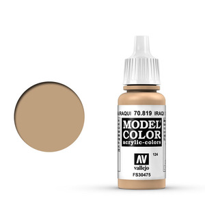 Vallejo Model Color 70.819 Iraqi Sand acrylic Paint 17ml