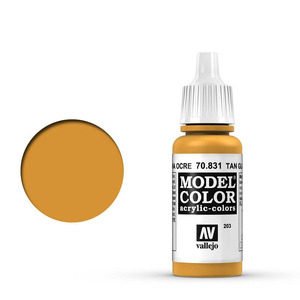 Vallejo Model Color 70.831 Tan Glaze acrylic Paint 17ml