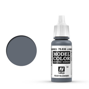 Vallejo Model Color 70.836 London Grey acrylic Paint 17ml