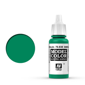 Vallejo Model Color 70.838 Emerald acrylic Paint 17ml