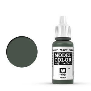 Vallejo Model Color 70.867 Dark Blue Grey acrylic Paint 17ml