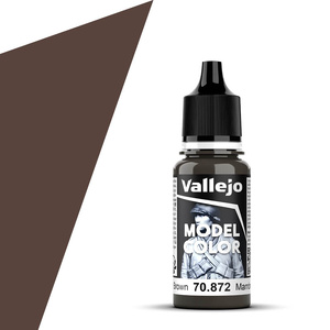 Vallejo Model Colour 70.872 Chocolate Brown Acrylic Paint 18mL