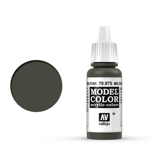 Vallejo Model Color 70.975 Military Green acrylic Paint 17ml