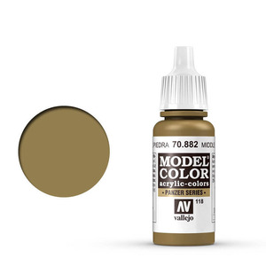 Vallejo Model Color 70.882 Middle Stone acrylic Paint 17ml