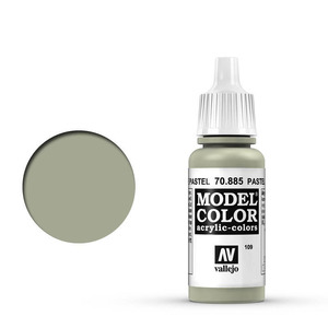 Vallejo Model Color 70.885 Pastel Green acrylic Paint 17ml
