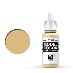 Vallejo Model Color 70.917 Beige acrylic Paint 17ml