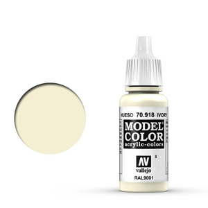 Vallejo Model Color 70.918 Ivory acrylic Paint 17ml
