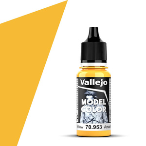 Vallejo Model Colour 70.953 Flat Yellow Acrylic Paint 18mL