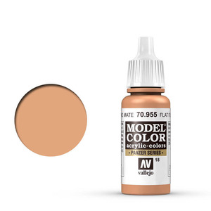 Vallejo Model Color 70.955 Flat Flesh acrylic Paint 17ml