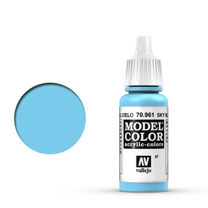 Vallejo Model Color 70.961 Sky Blue acrylic Paint 17ml