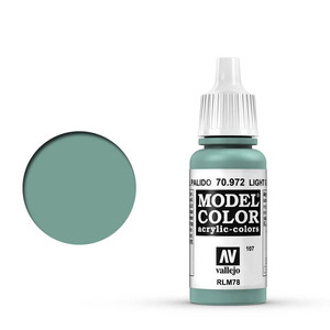 Vallejo Model Color 70.972 Light Green Blue acrylic Paint 17ml