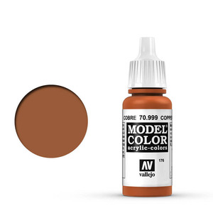 Vallejo Model Color 70.999 Copper acrylic Paint 17ml