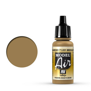 Vallejo Model Air 71.031 Middle Stone Paint
