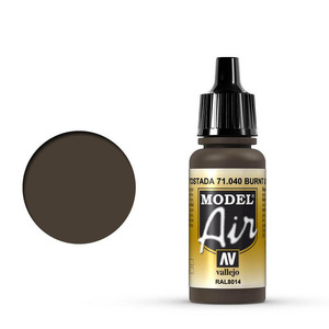 Vallejo Model Air 71.040 Burnt Umber Paint