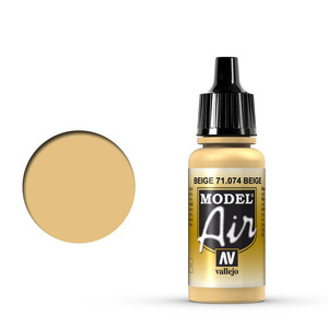 Vallejo Model Air 71.074 Beige Airbrush Paint