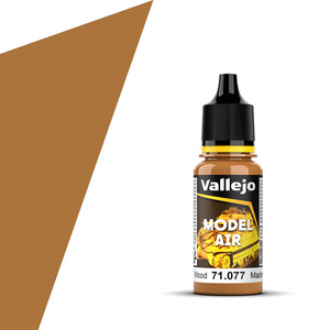Vallejo Model Air 71.077 Wood Acrylic Paint 18mL