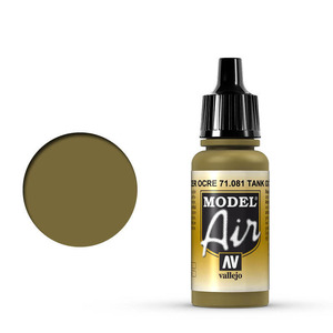 Vallejo Model Air 71.081 Ochre Airbrush Paint