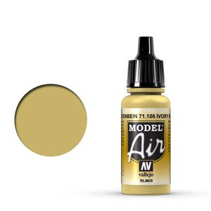 Vallejo Model Air 71.106 Ivory RLM05 Airbrush Paint