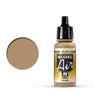 Vallejo Model Air 71.117 Camouflage Brown Airbrush Paint
