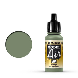 Vallejo Model Air 71.126 IDF/IAF Green Airbrush Paint