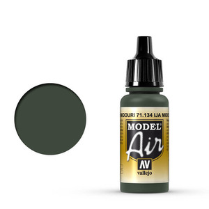 Vallejo Model Air 71.134 IJA Midouri Green Airbrush Paint