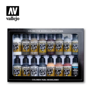 Vallejo 71.194 Weathering Colour Model Air Set