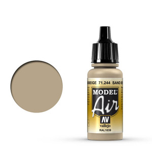 Vallejo Model Air  71.244 Sand Beige Airbrush Paint