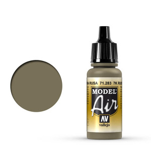 Vallejo Model Air 71.283 7K Russian Tan Airbrush Paint