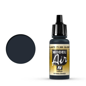 Vallejo Model Air 71.300 Glossy Sea Blue Airbrush Paint